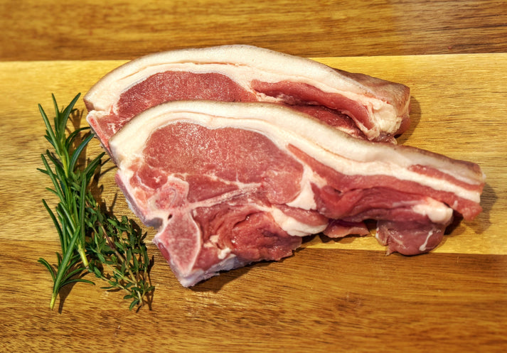 Rystin Rystin Hill Farm | Pork Loin Chops – The Pork Hut, Tasmania
